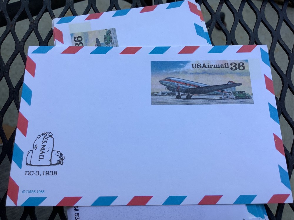 U.S. Scott # UXC24 Air Mail Postal Card Mint