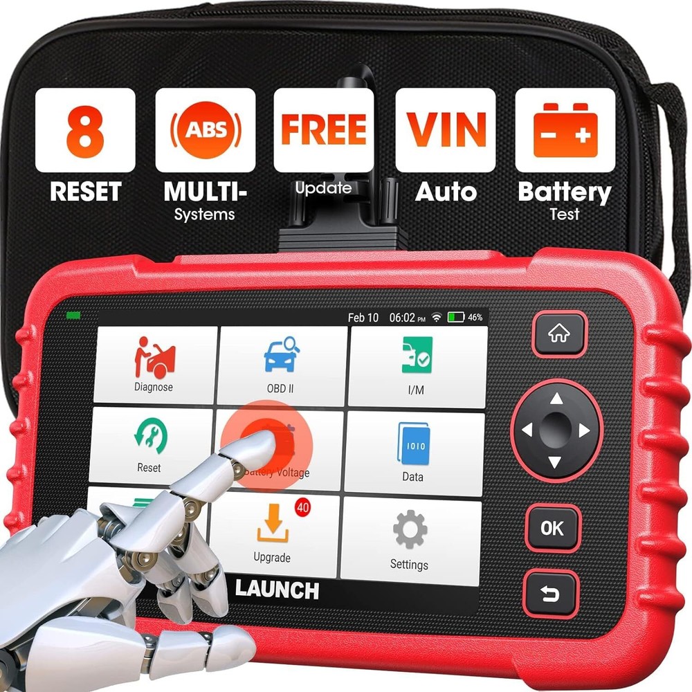 LAUNCH OBD2 Scanner CRP129X Car Diagnostic Tool TPMS/Oil/EPB/SAS/BMS Code Reader