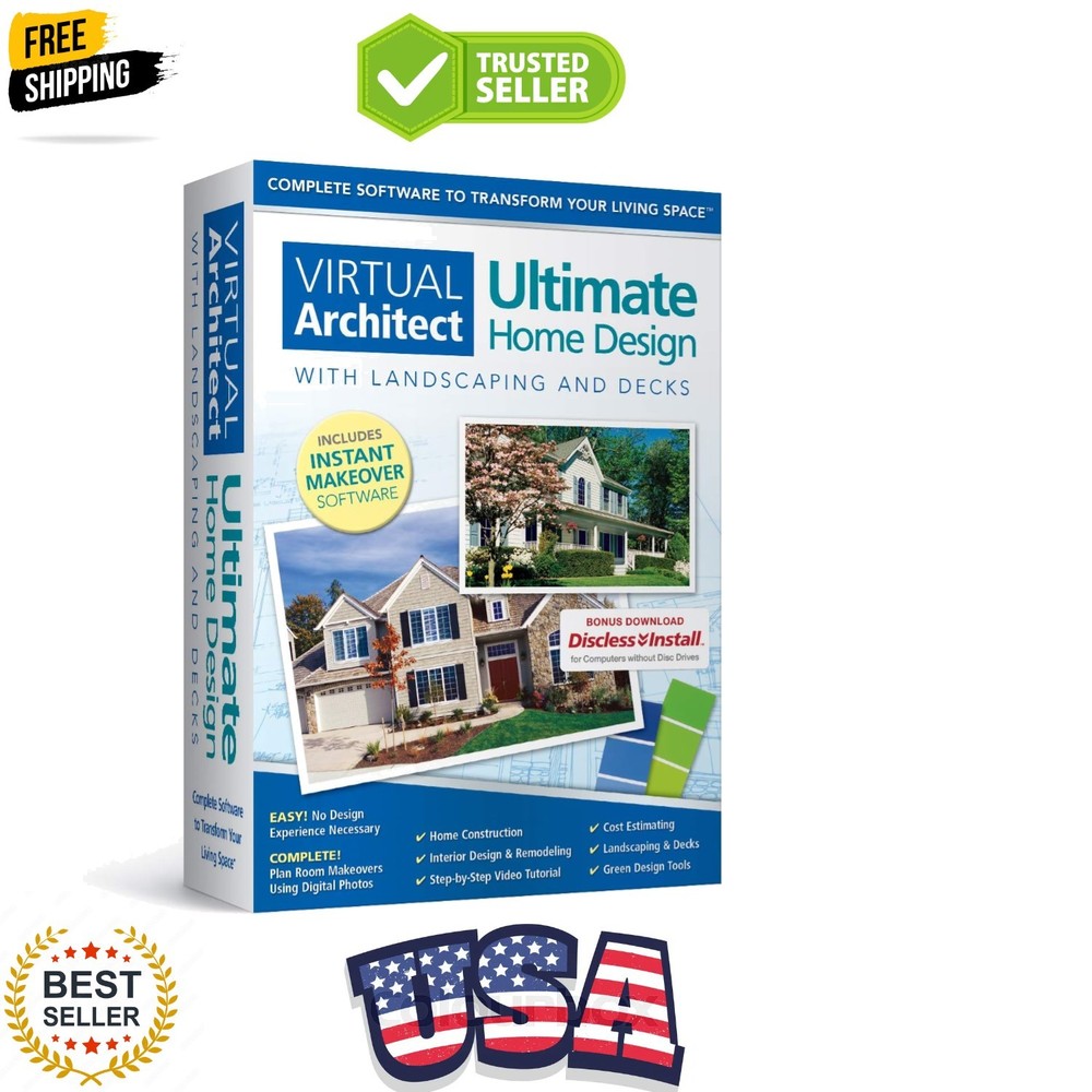 Virtual Architect Ultimate Home Design with Landscaping and Decks