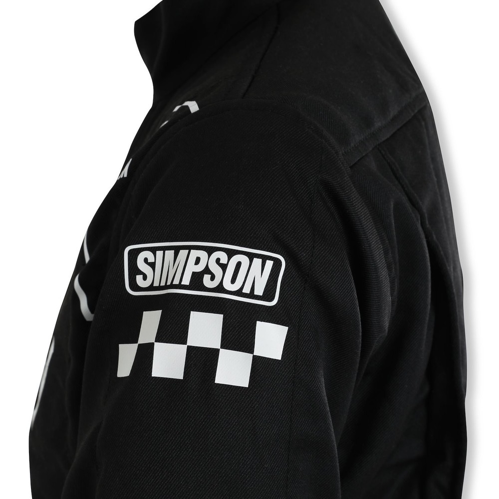 Simpson CK02221 CheckersClassic 2 Layer Racing Suit Medium