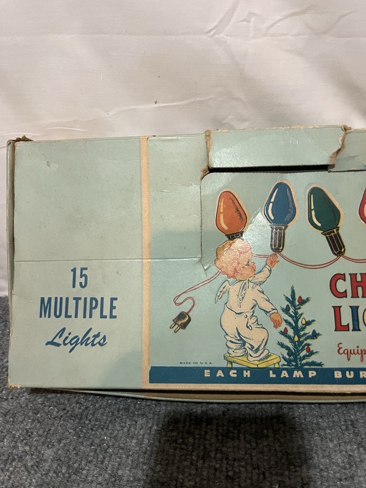 Dialco 15 String Christmas Bulb Light With Box