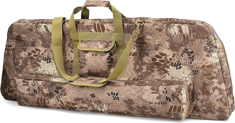 Soft Compound Bow Case with Arrow Pocket - Durable Carry Bag