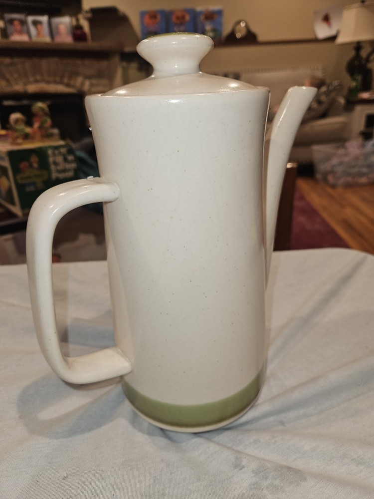 Spring Collection Stoneware Coffee Pot 9"