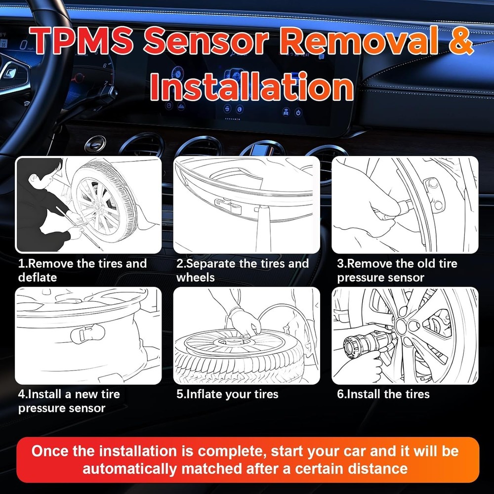 Tire Pressure Sensor Set