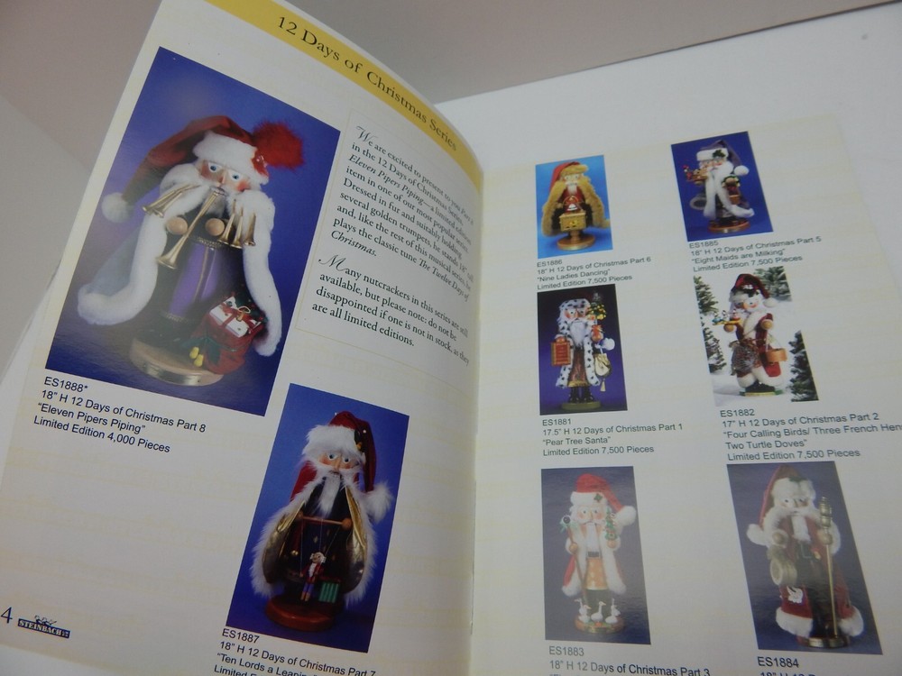Vintage 2011 Steinbach Nutcracker Collection Created for Kurt Adler Booklet (250