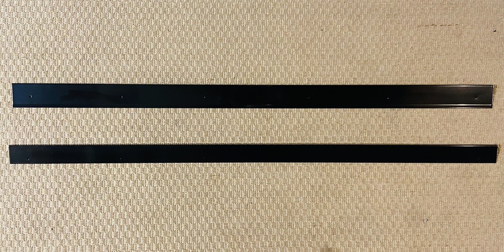 Hammond organ key front rails