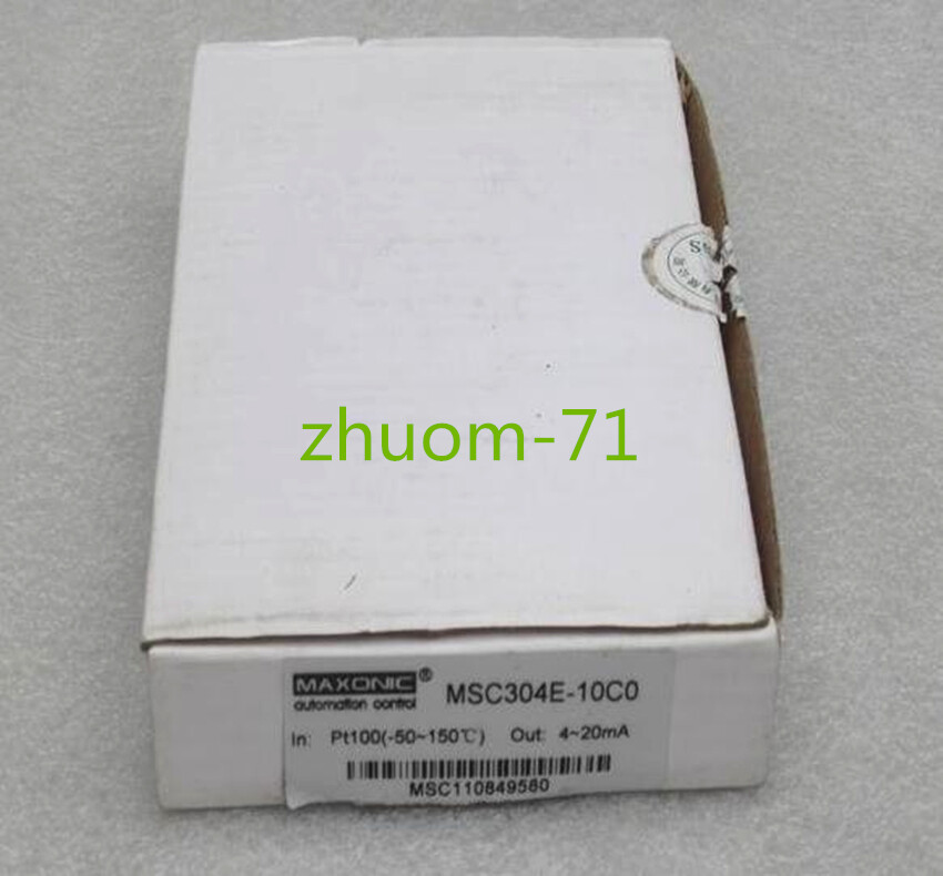 1PC  Maxonic temperature transmitter MSC304E-10C0
