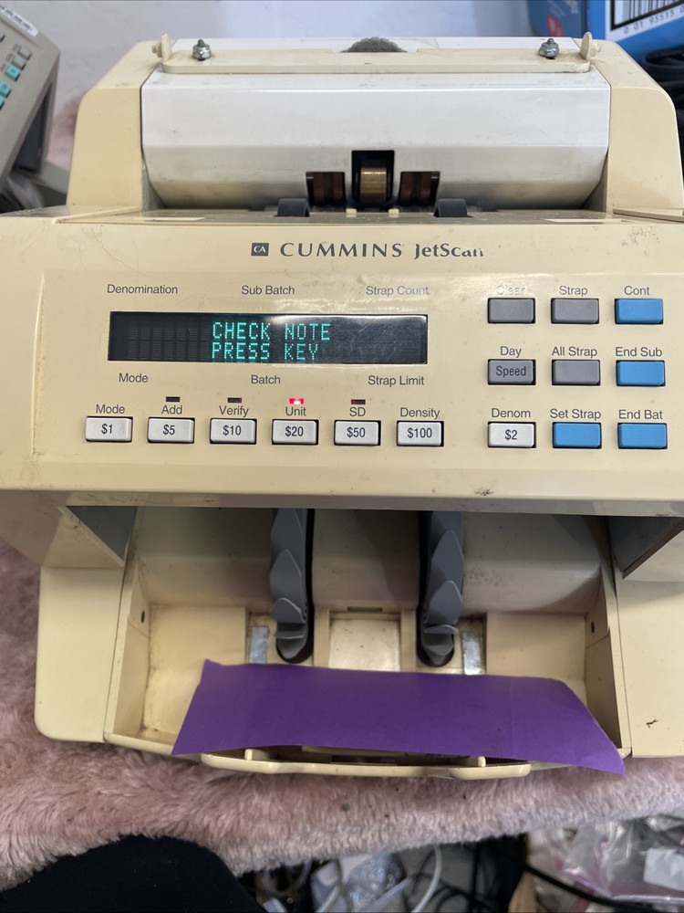 Maintenance Needed! cummins jetscan 4062