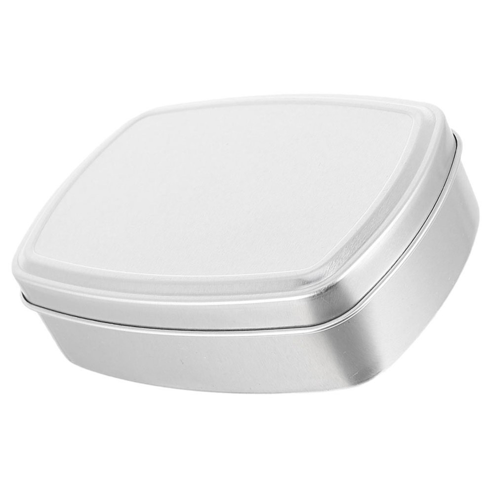 Box for Soaps Creams Bathroom Dish Sealed Storage Aluminum Container