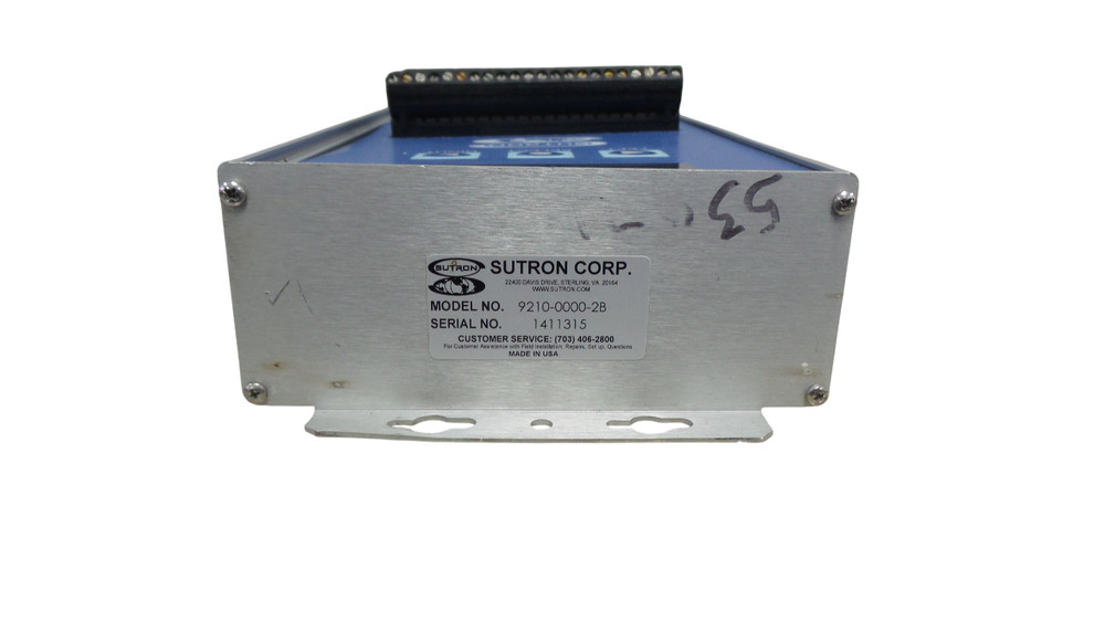 Sutron 9210 XLite 9210-0000-2B High Performance Data Recorder