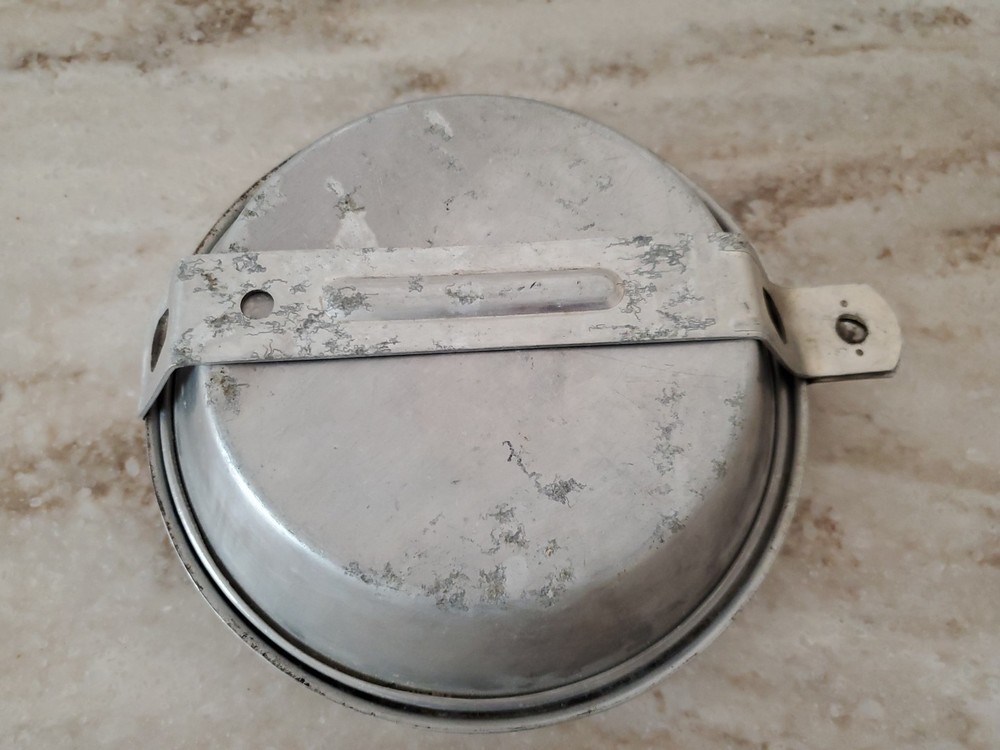 Vintage Aluminum Scouting Camping Mess Kit Excellent Condition