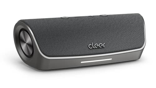 Scene Wireless Bluetooth Speaker, Stereo Wireless Pairing, Waterproof Grey