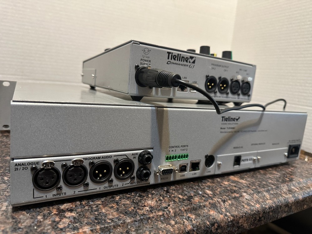 Tieline Commander G3 IP POTS Rack and Portable Broadcast Audio Codec