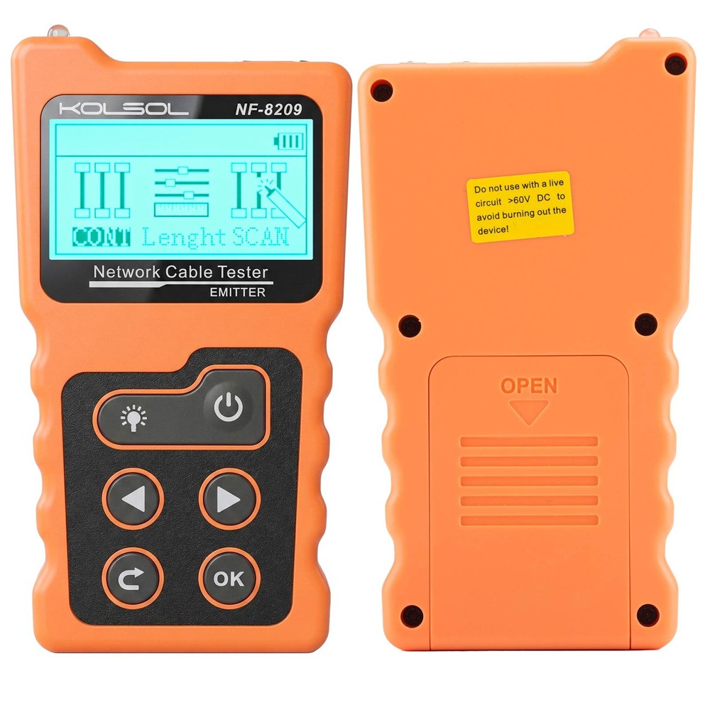 NF-8209 PoE Tester Network Cable Tester Cat5 Cat6 CAT6a Lan Test Network Tool