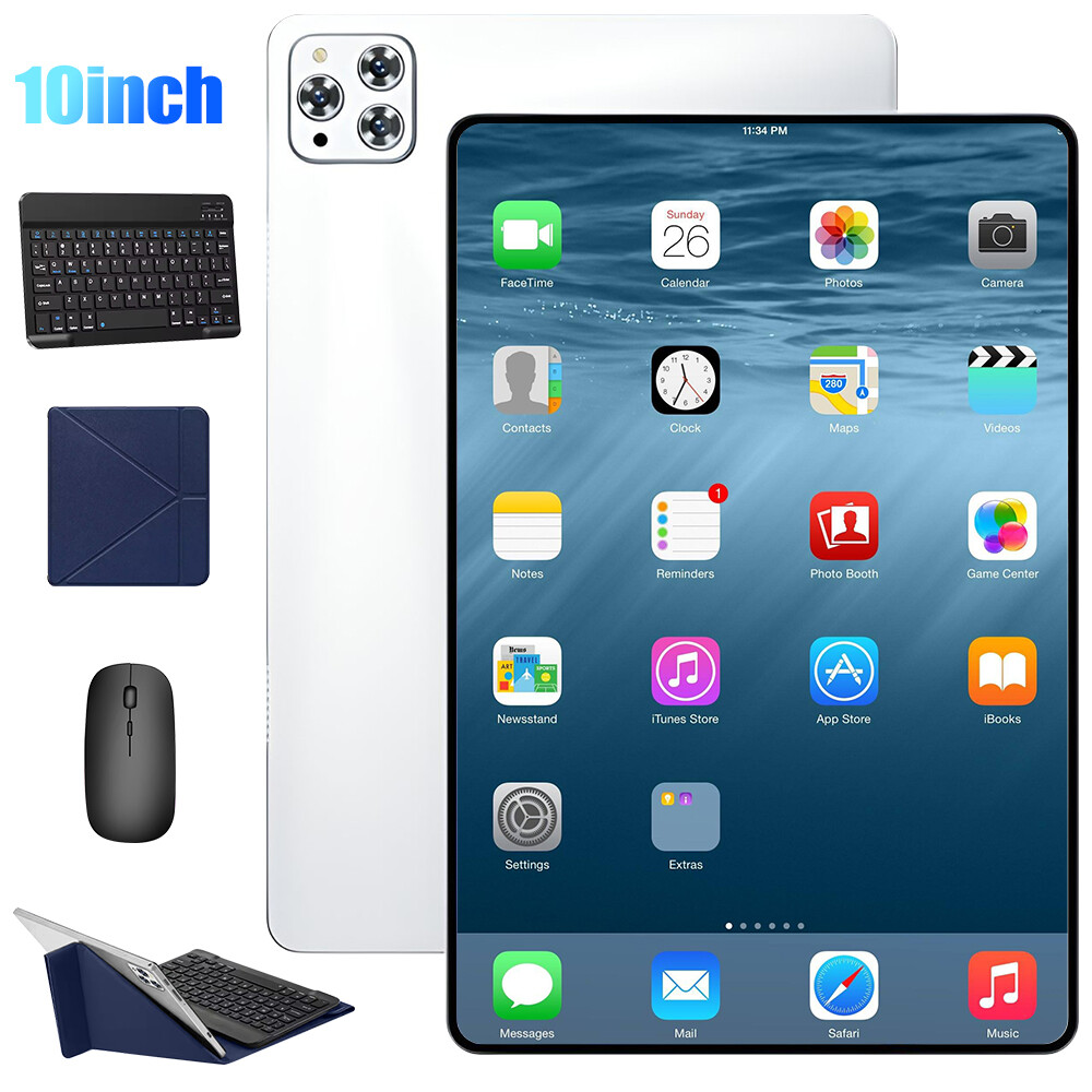 10'' Android 12 Tablet Octa-Core 4+32GB 5000mAh WiFi BT IPS Screen Dual Camera