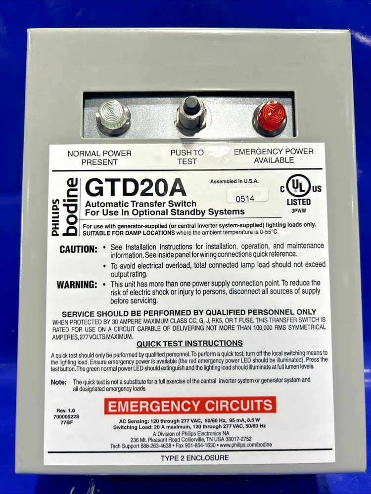 GTD20A Automatic Transfer Switch🟦