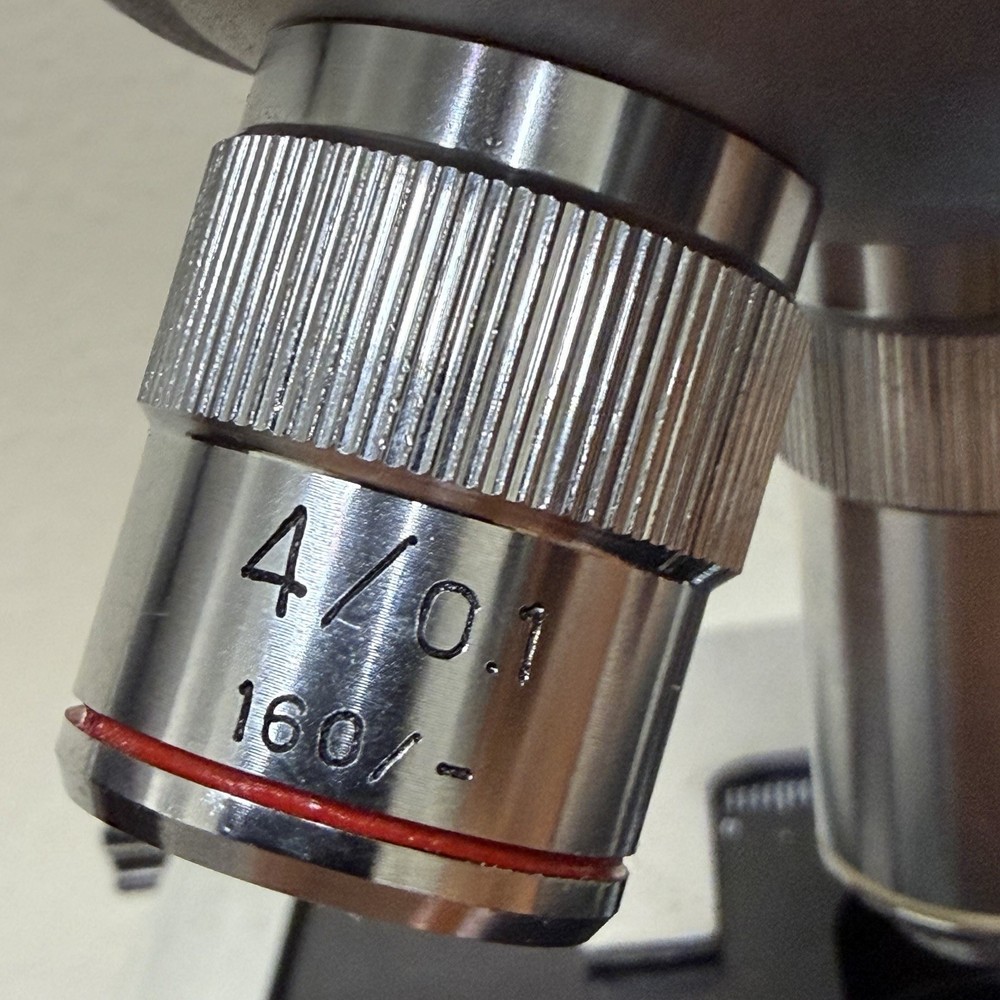 Carlsan CS700 Binocular Microscope with 4 Objective Lenses & Eyepieces COMPLETE