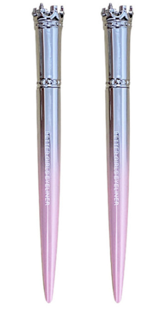 Liquid Value Eyeliners hyper easy use long-lasting Waterproof Black 3 packs