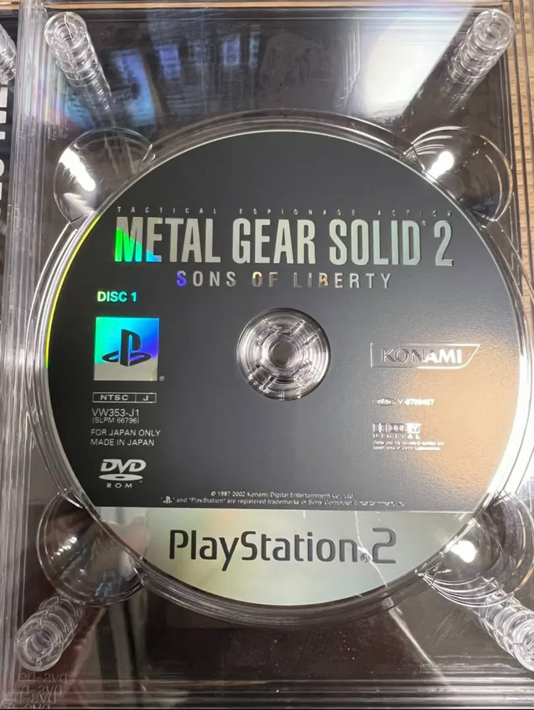 Metal Gear Solid Collection PS2 Game Solid 20th Anniversary limited Japan