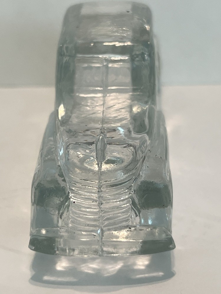 Vintage Glass Candy Container Or Paper Weight