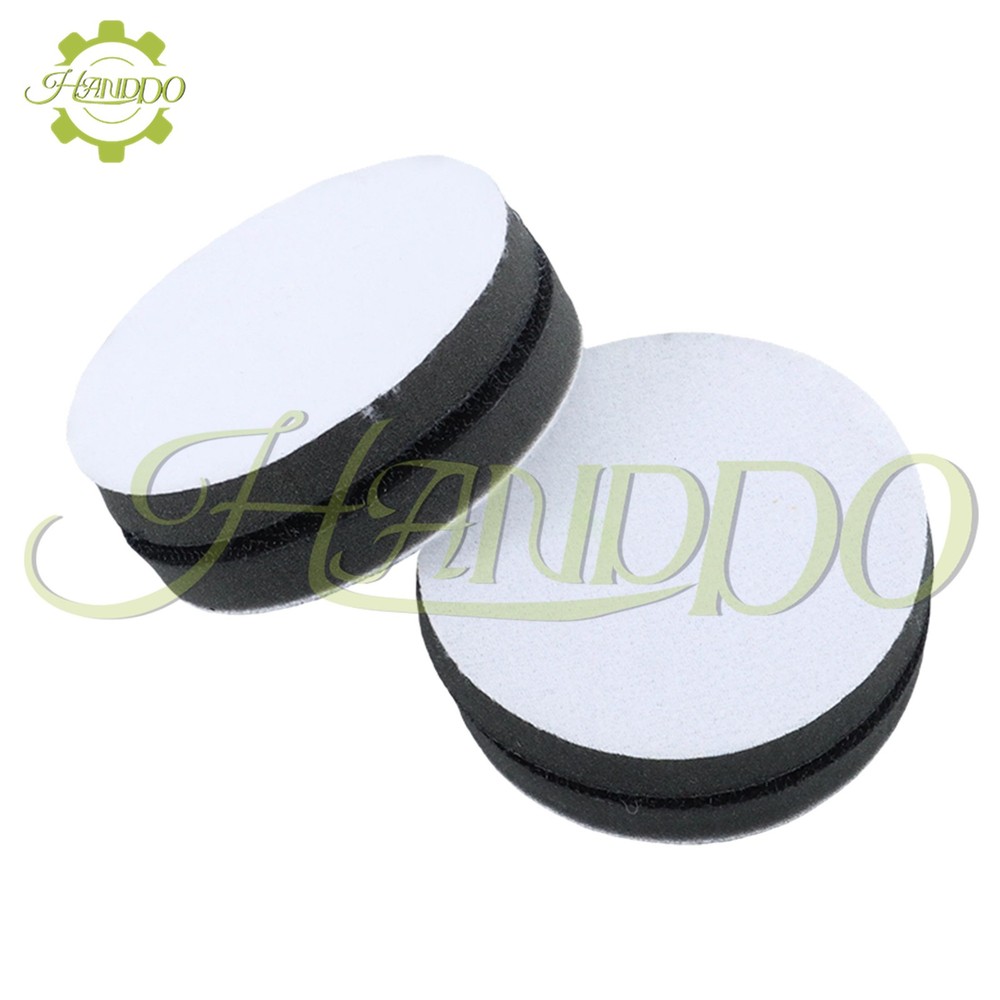 3 Inch (75mm) Hook and Loop Soft Foam Buffering Pad for 3" Sanding Pad, 10 Pack
