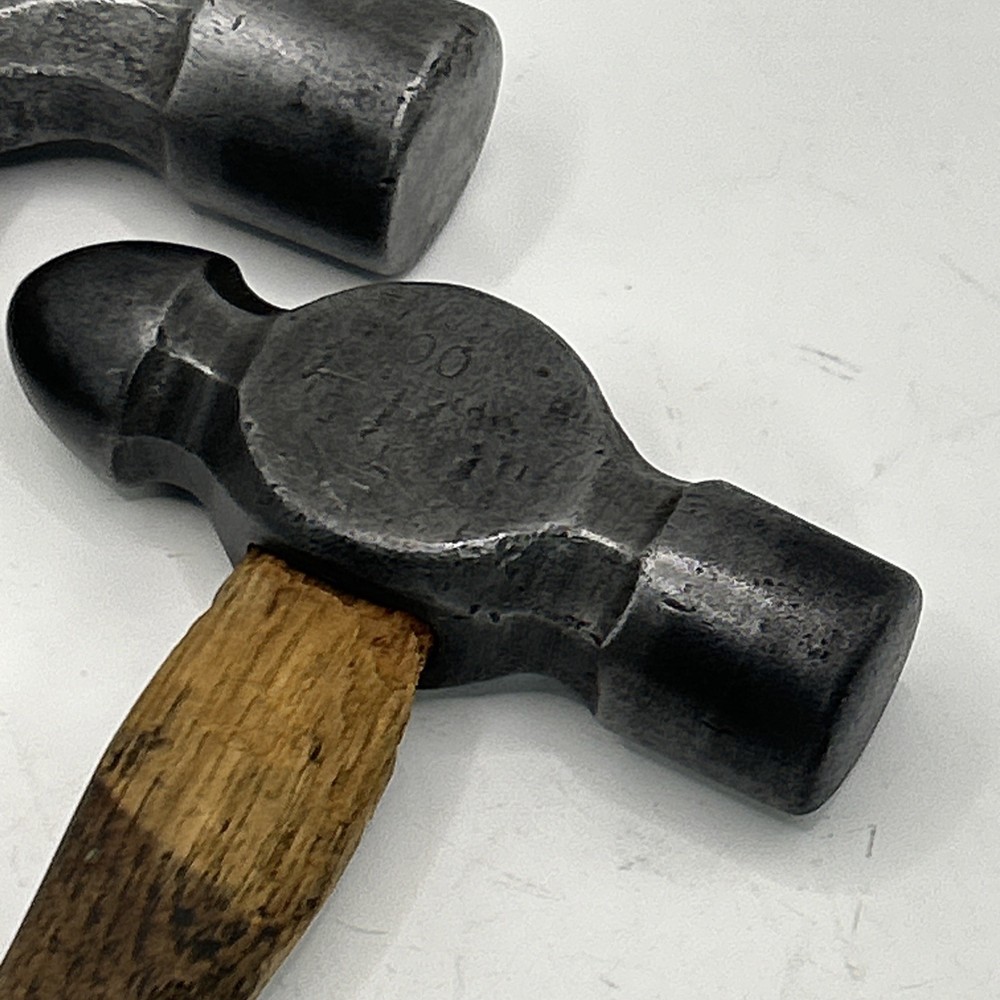 Two Ball Peen Hammers 1lb. & 12oz.