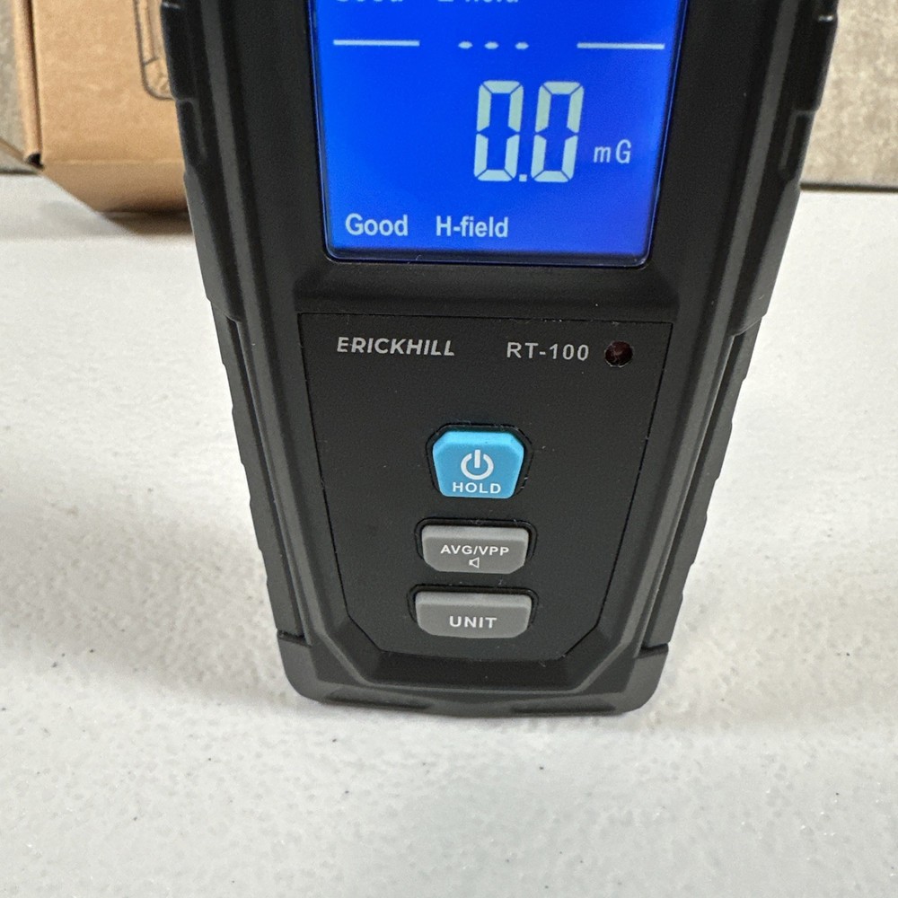 Erickhill EMF Tester RT-100 Electromagnetic Radiation Tester New