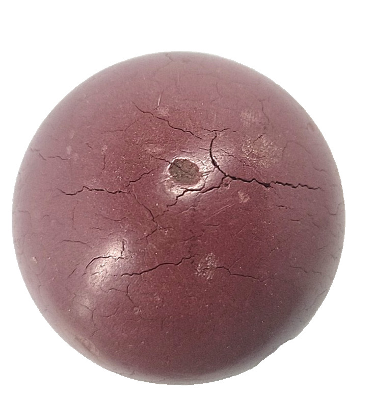 Vintage Clay Billiard Ball #7