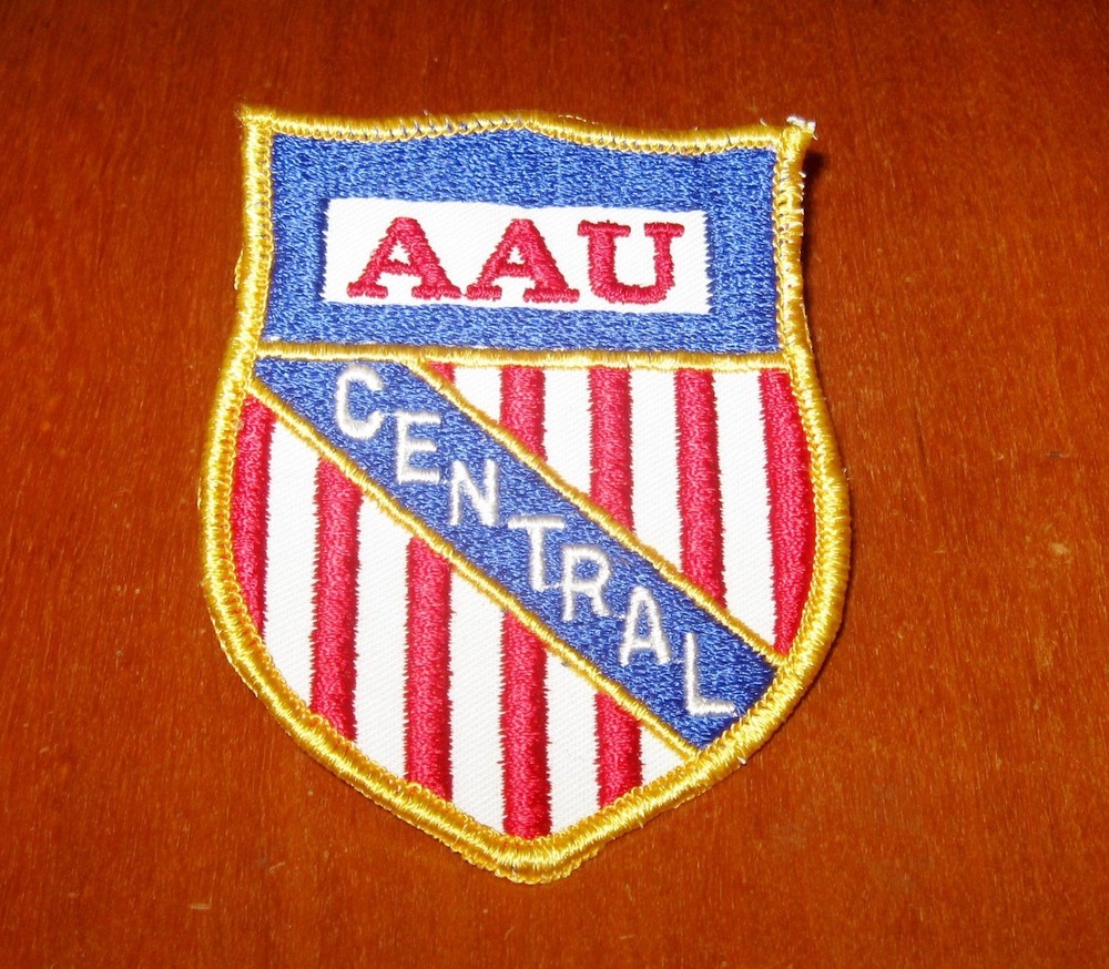 AAU Central Patch NOS - AAU Amateur Athletic Union Central Embroidered