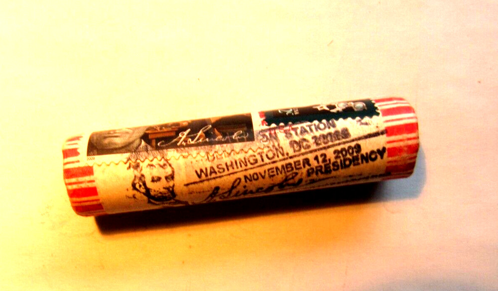 2009 P LINCOLN BICENTENNIAL PRESIDENTIAL ROLL FIRST DAY ISSUE SIGNED