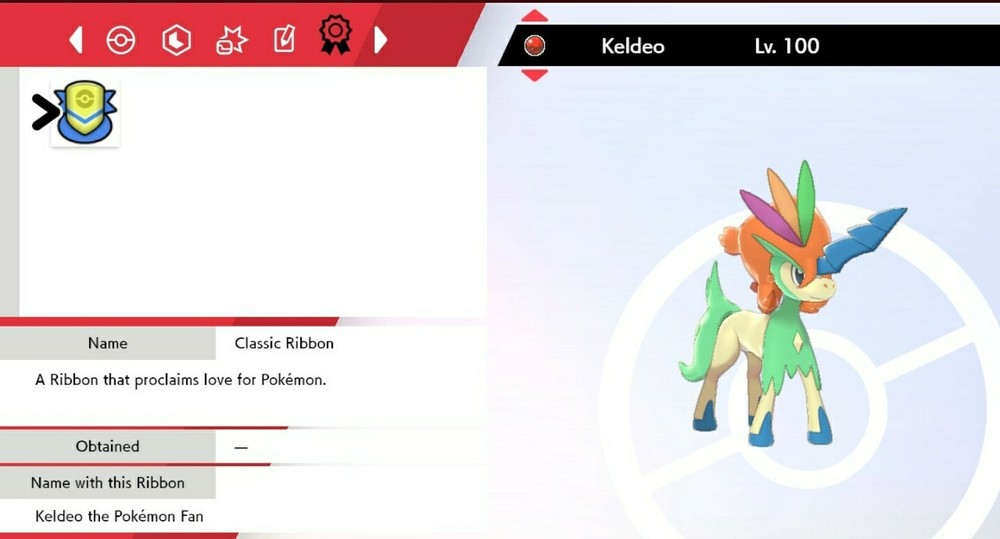 ✨Shiny✨ Keldeo For Pokémon Sword & Shield