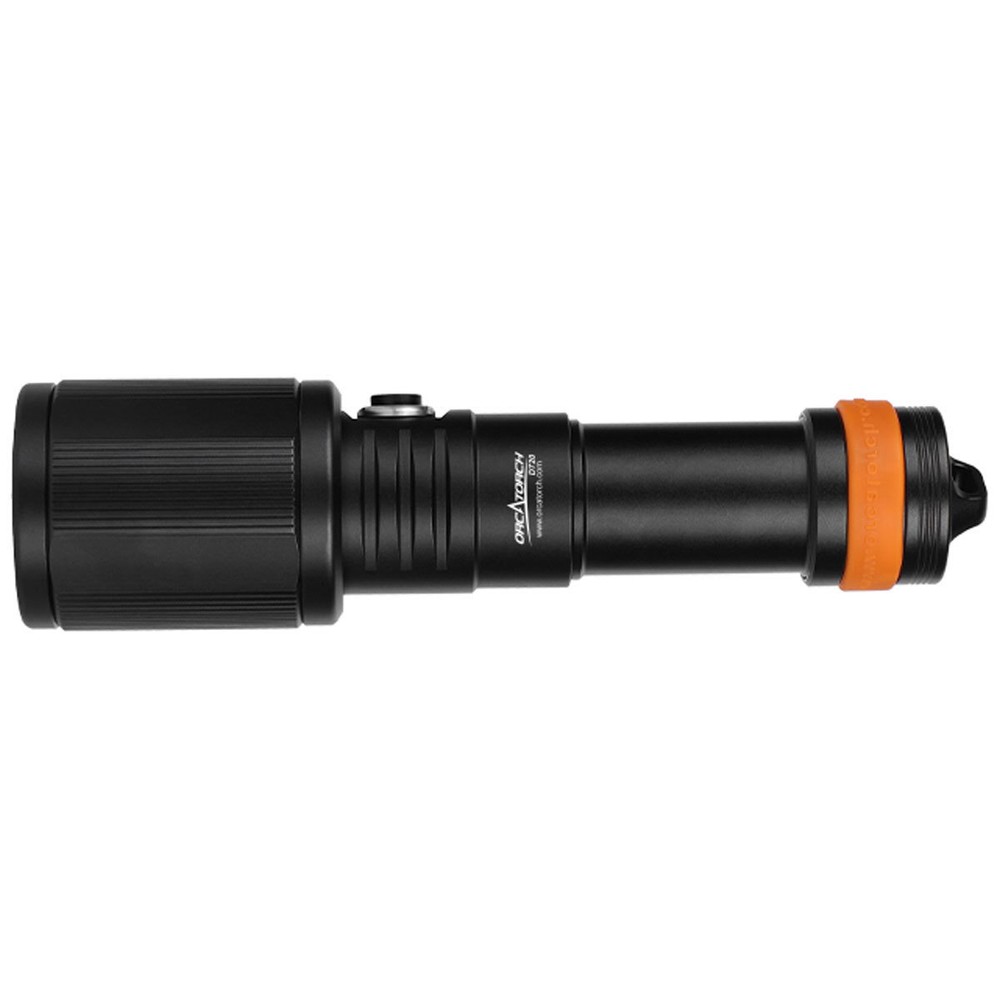 OrcaTorch D720 Super Focus Beam Angle Dive Light