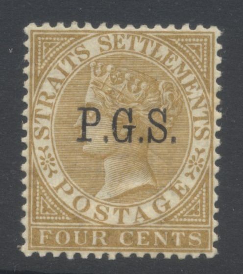 Malaysia Perak 1889 4c SGO2 Mint Cat £38