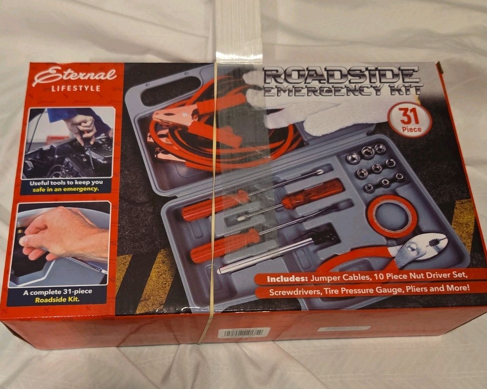 Roadside Emergency Kit Boxed NEW