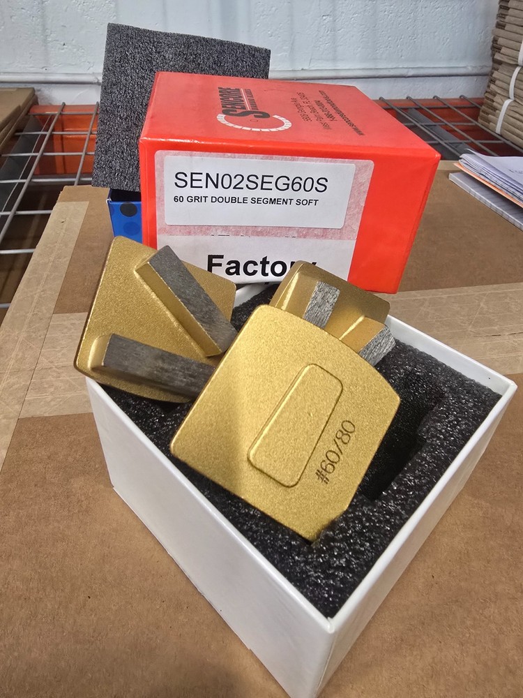 Grinding Segments - Sencore Diamond Double Seg Tool - FREE Shipping