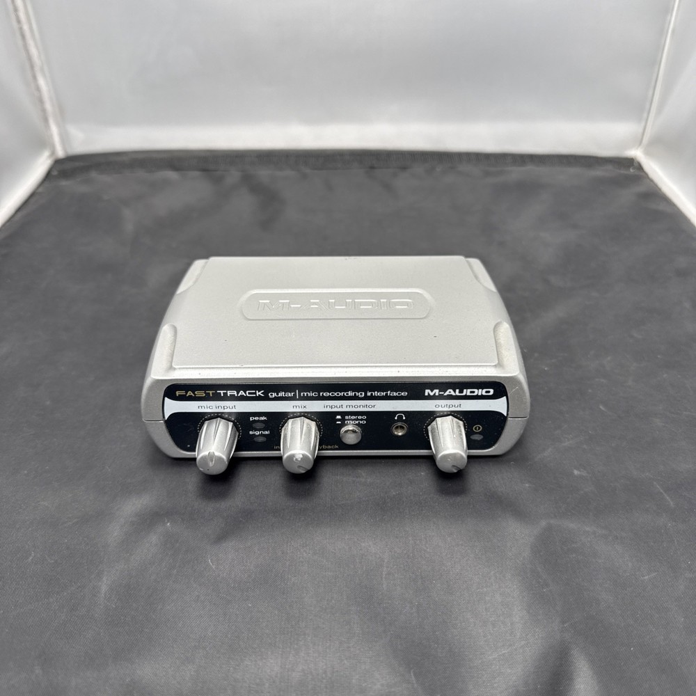 M-Audio FastTrack Guitar/Mic Recording Interface
