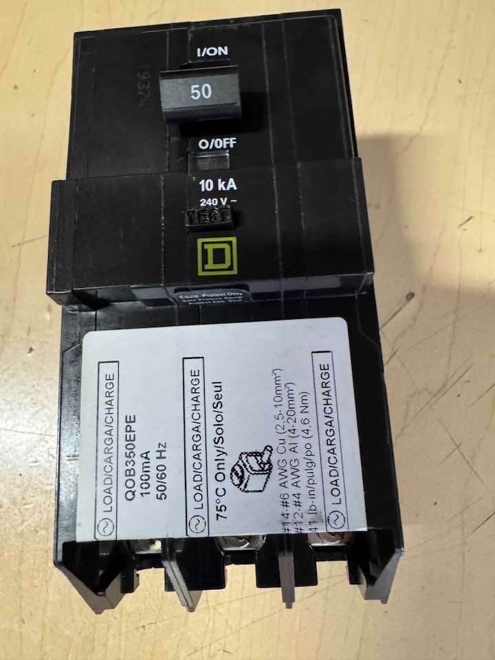 SQUARE D QOB350EPE NEW