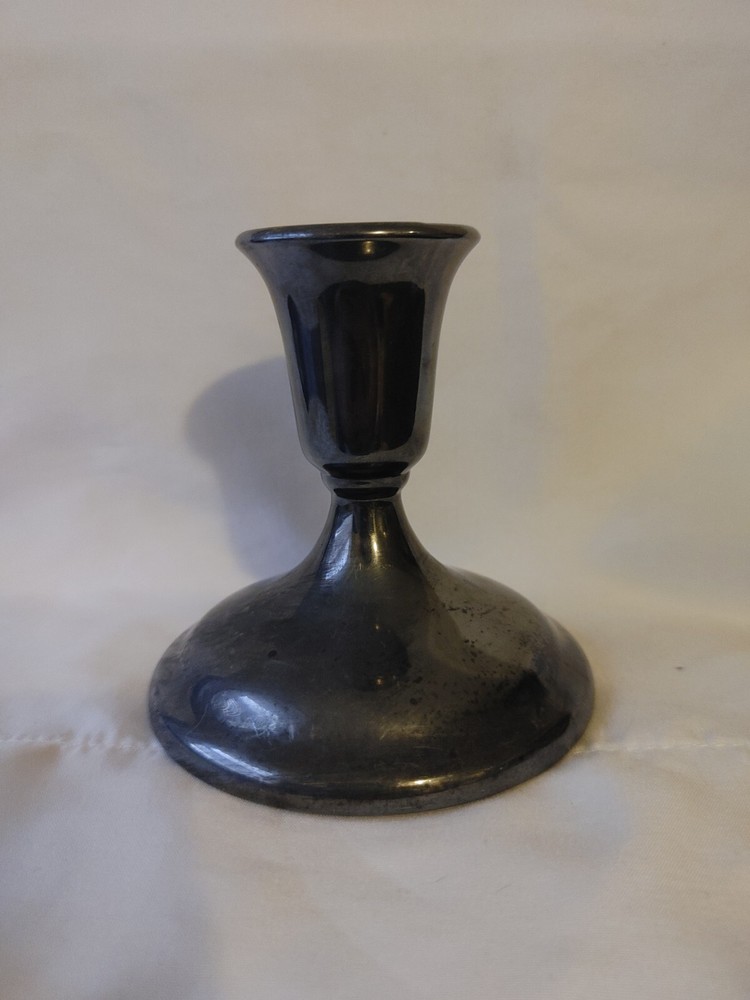 International Silver Weighted Candle Holder
