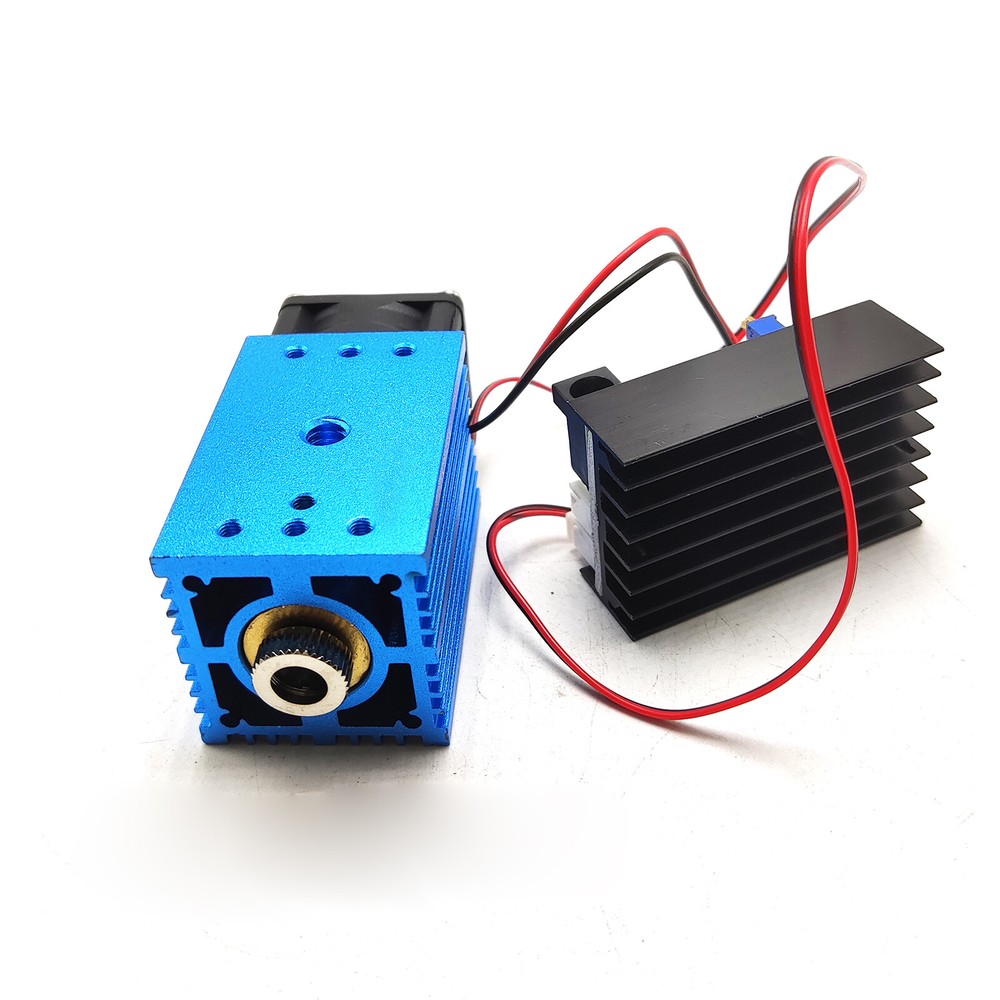 Focusable 488nm 60mW cyan blue dot stage laser diode lighting module 12V adapter
