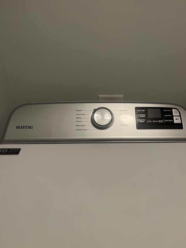 maytag washer dryer set 1 yr used