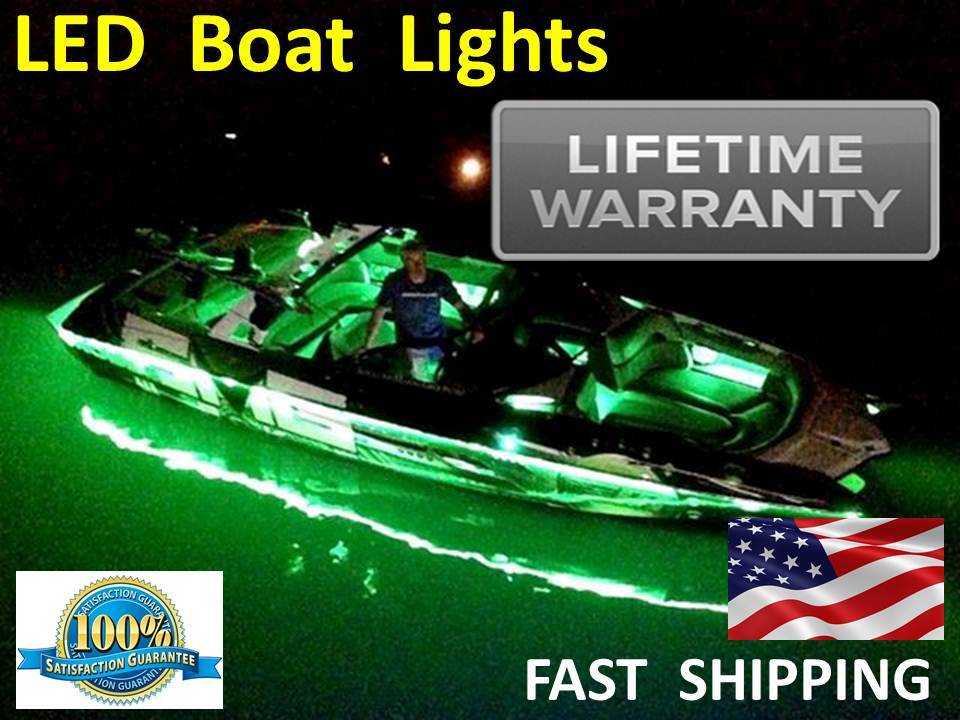 UNDER Deck Pontoon LED LIghting --- 32 ft SUPER KIT --- color changing REMOTE