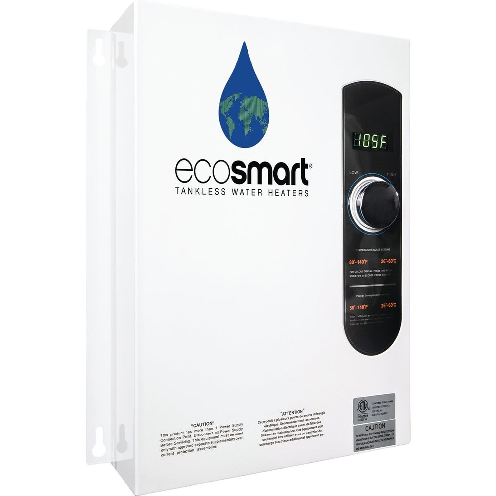 EcoSMART 240V Single Phase 18kW Tankless Electric Water Heater ECO 18 EcoSMART