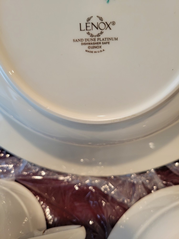 Lenox Sand Dune Platinum. 3 Piece Set.