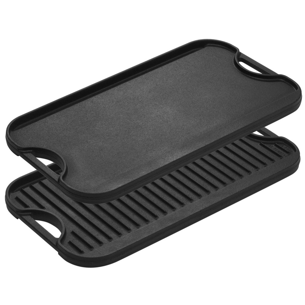 Lodge Logic Cast Iron 2-Sided Pro Griddle