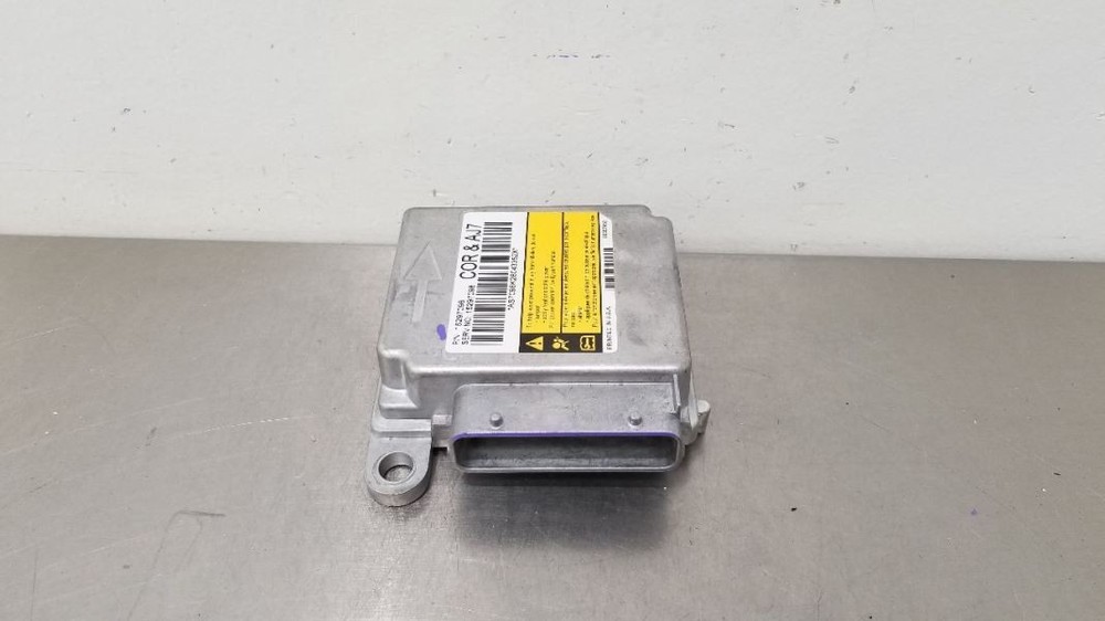 08 CHEVY CORVETTE C6 SRS CONTROL MODULE 15297098