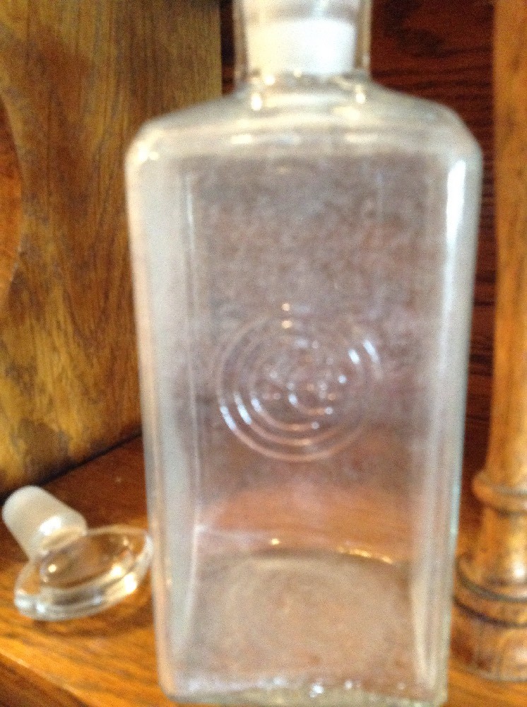 Antique Colgate Perfumers New York Bottle With Stopper