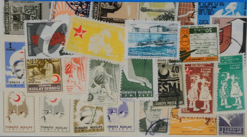 Turkey 50 Stamps (Large format) (L320)