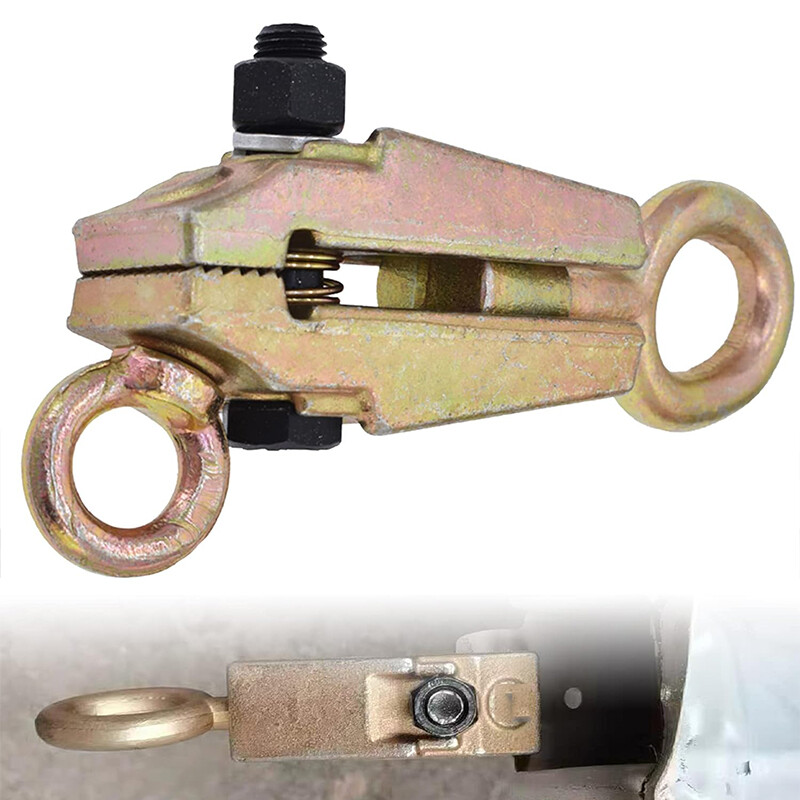 5 Ton 2 WAY Pull Clamp Self-Tightening Auto Body Repair Pull Frame Working Tool