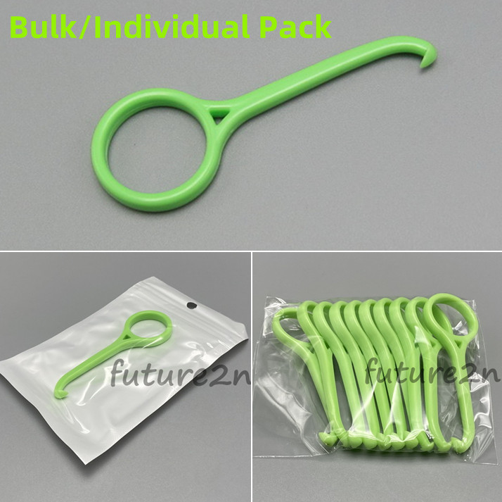 Dental Orthodontic Aligner Remover Invisible Braces Take Off Hook Tools Green