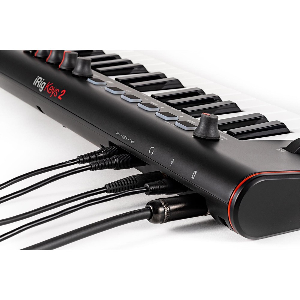 IK Multimedia iRig Keys 2 Compact 37-Key MIDI Keyboard Controller